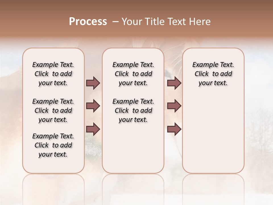Comical Wreath Christmas PowerPoint Template