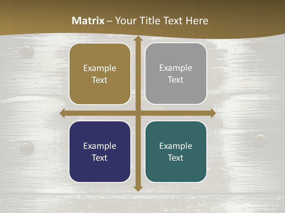 Blank Background Rivet PowerPoint Template