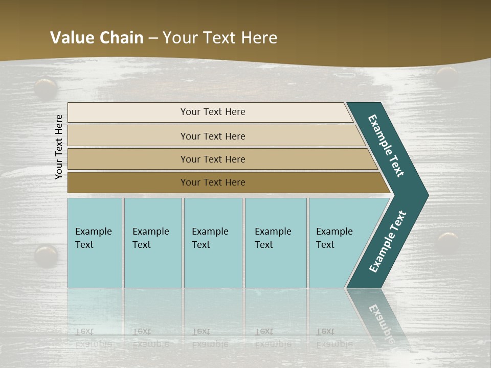 Blank Background Rivet PowerPoint Template