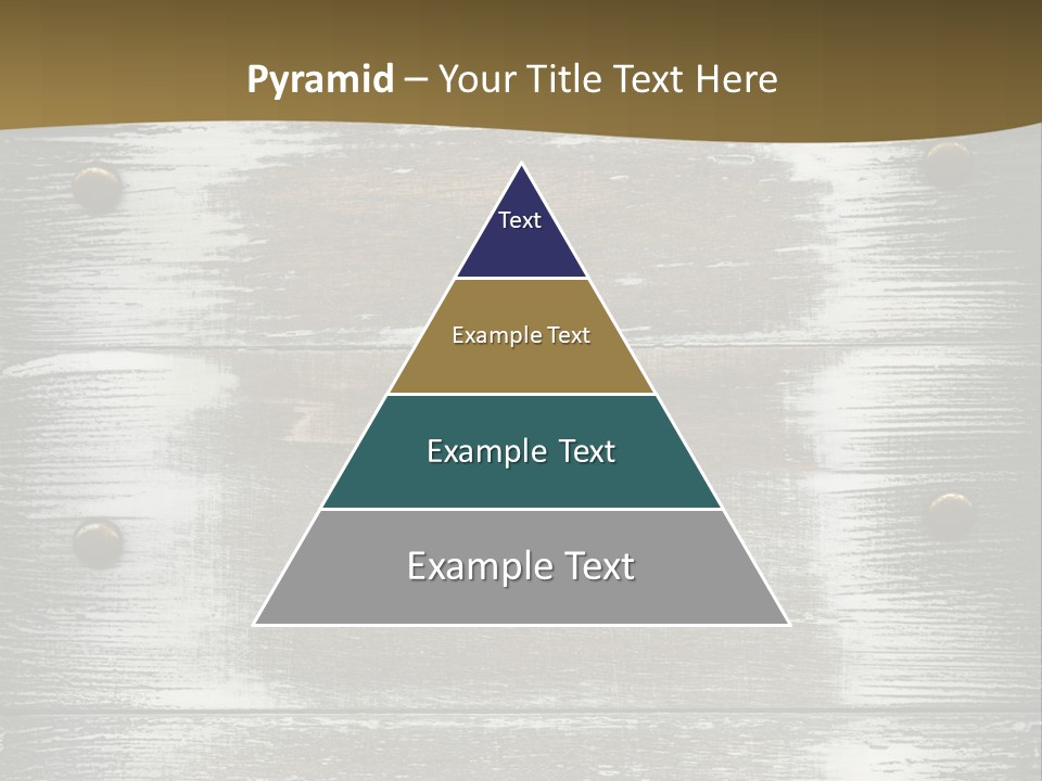 Blank Background Rivet PowerPoint Template