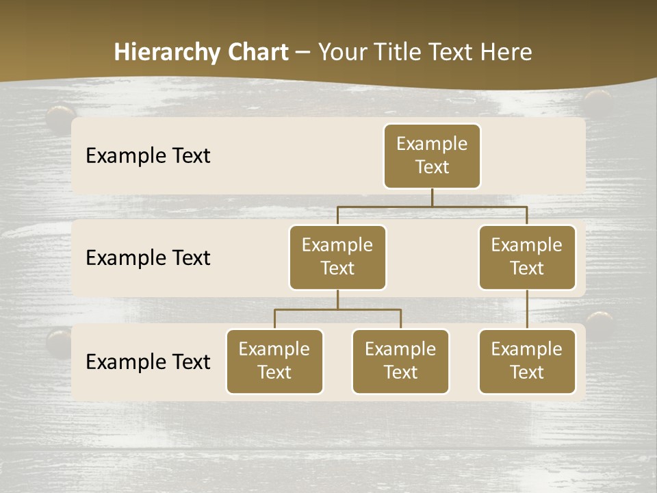 Blank Background Rivet PowerPoint Template