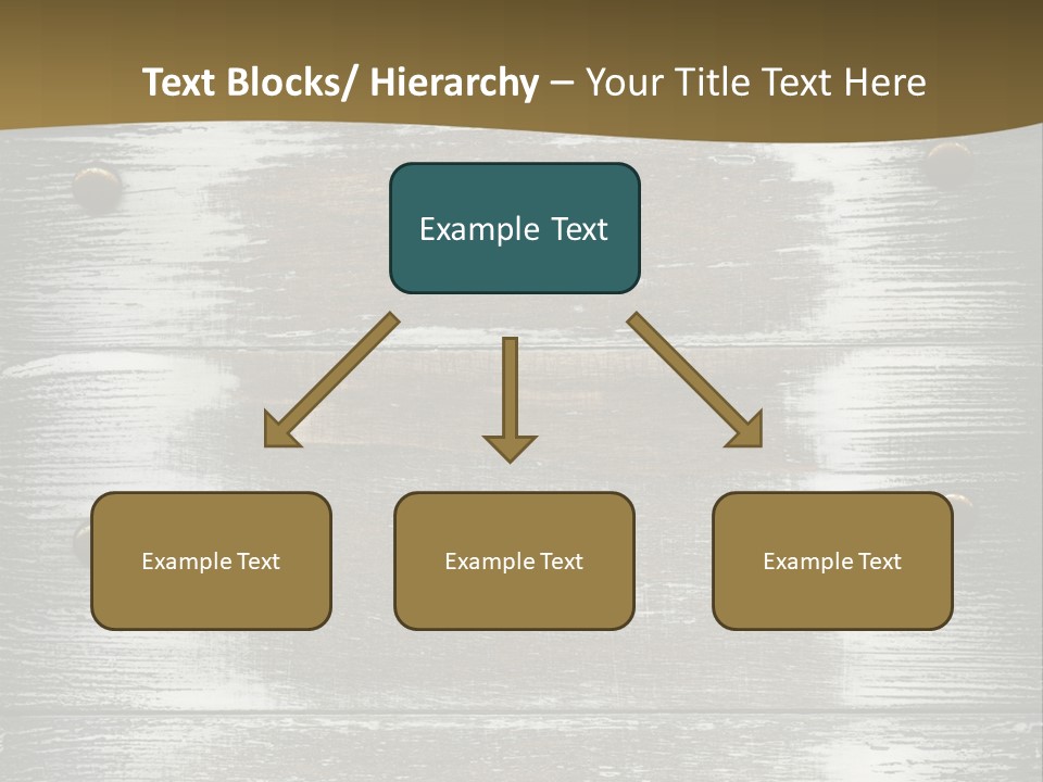 Blank Background Rivet PowerPoint Template