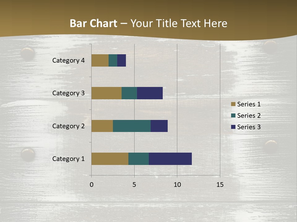 Blank Background Rivet PowerPoint Template