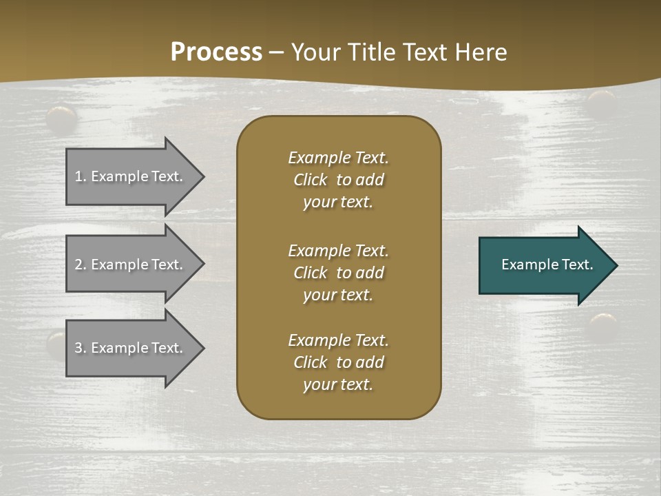 Blank Background Rivet PowerPoint Template