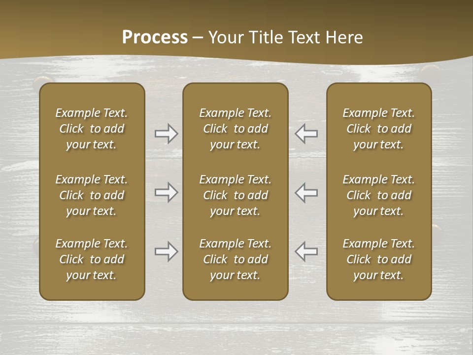 Blank Background Rivet PowerPoint Template