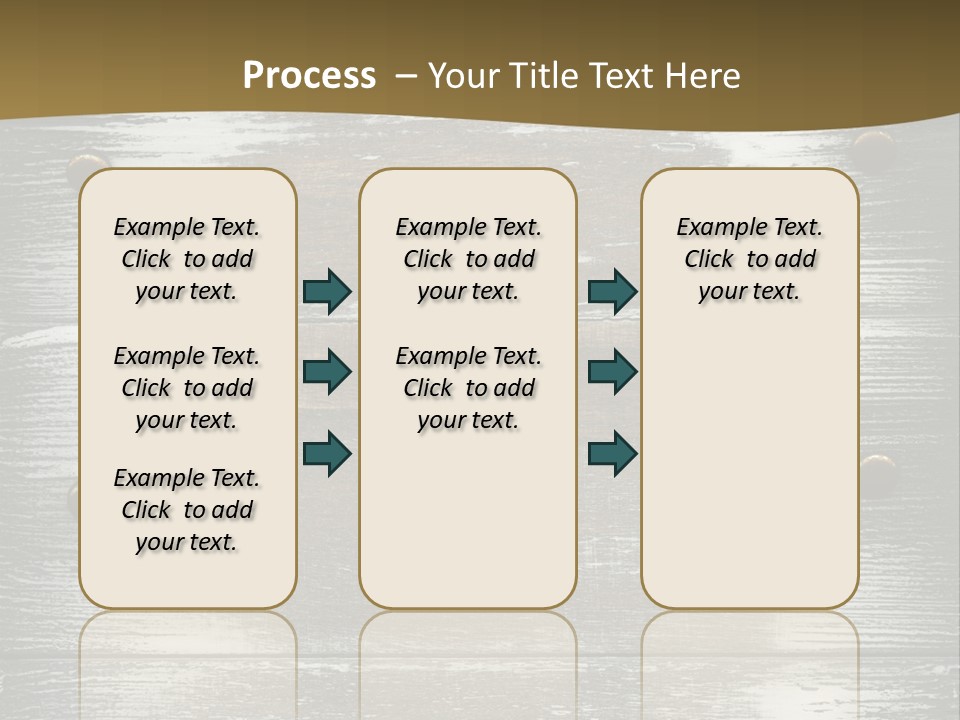 Blank Background Rivet PowerPoint Template