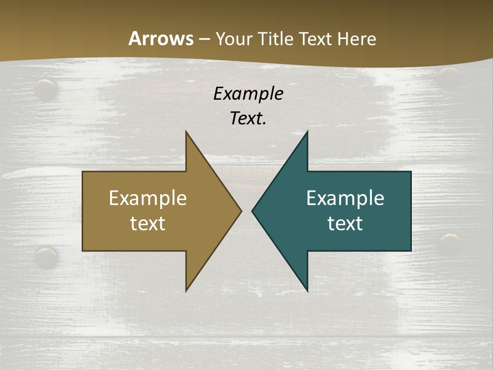 Blank Background Rivet PowerPoint Template
