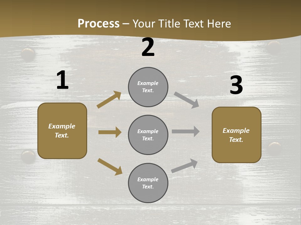 Blank Background Rivet PowerPoint Template