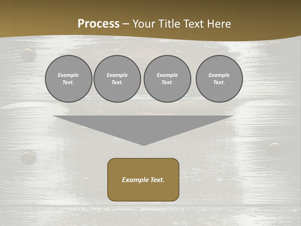 Blank Background Rivet PowerPoint Template