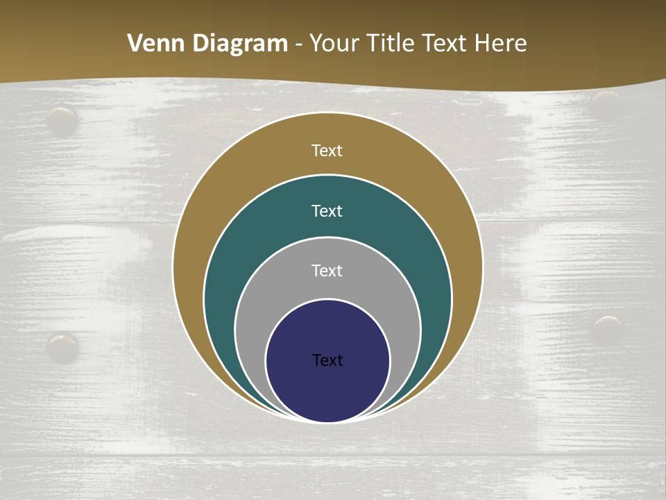 Blank Background Rivet PowerPoint Template