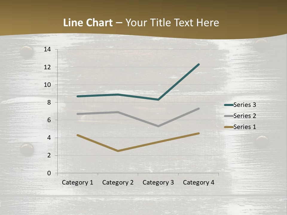 Blank Background Rivet PowerPoint Template