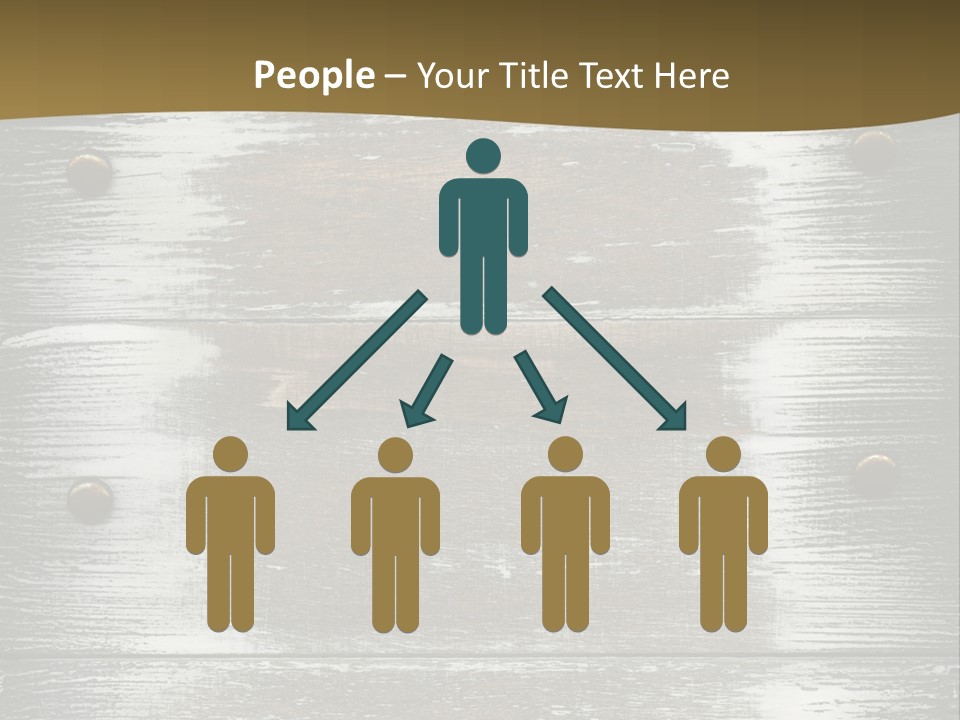 Blank Background Rivet PowerPoint Template