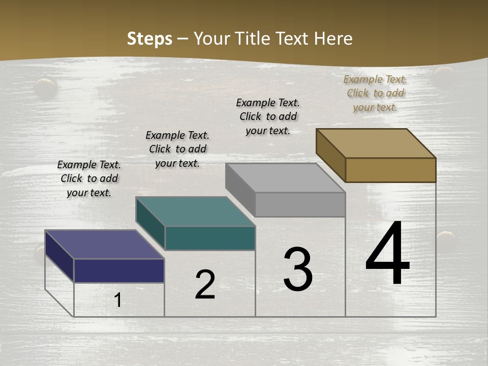 Blank Background Rivet PowerPoint Template