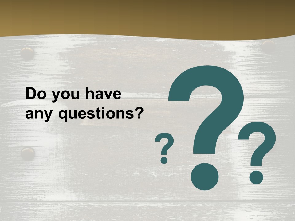 Blank Background Rivet PowerPoint Template