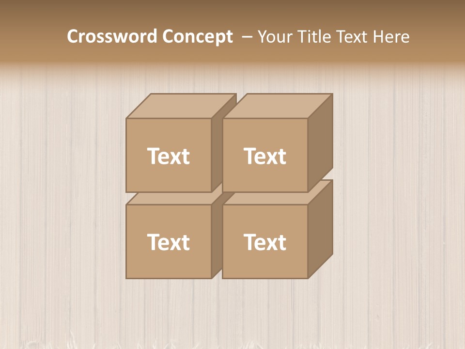 Frame Striped Ragged PowerPoint Template