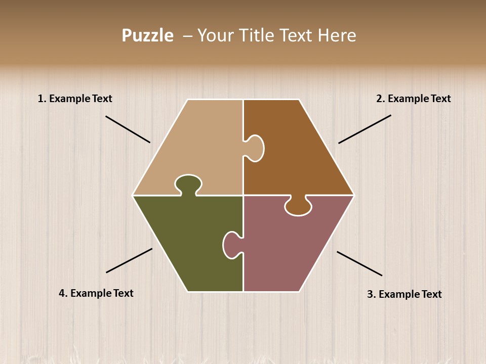 Frame Striped Ragged PowerPoint Template