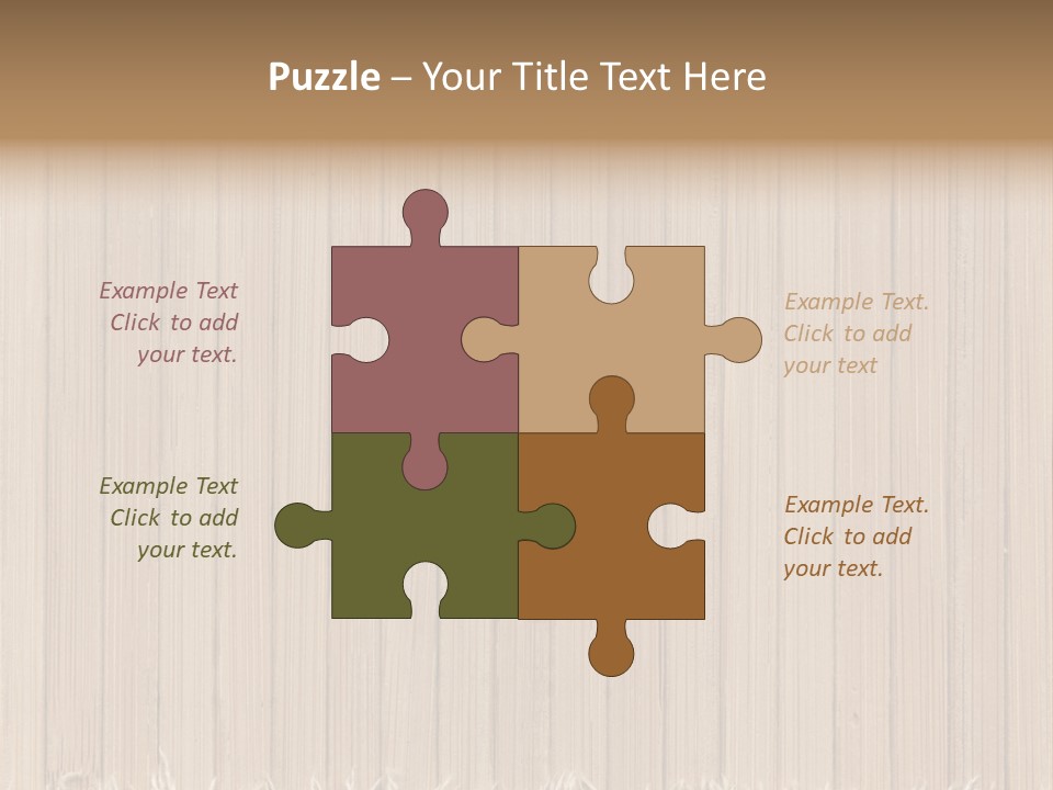 Frame Striped Ragged PowerPoint Template