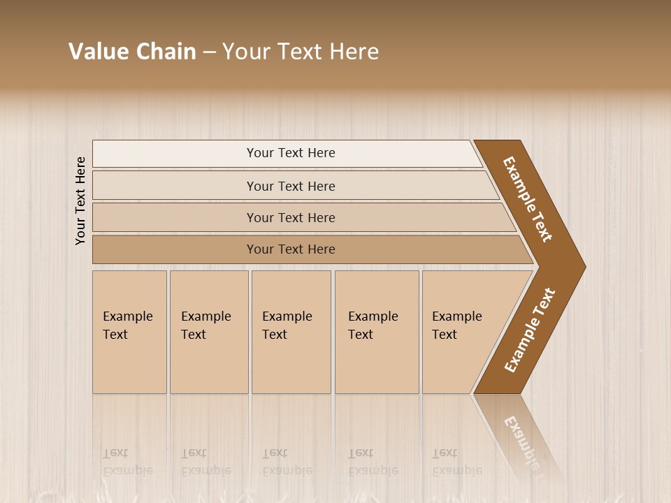 Frame Striped Ragged PowerPoint Template