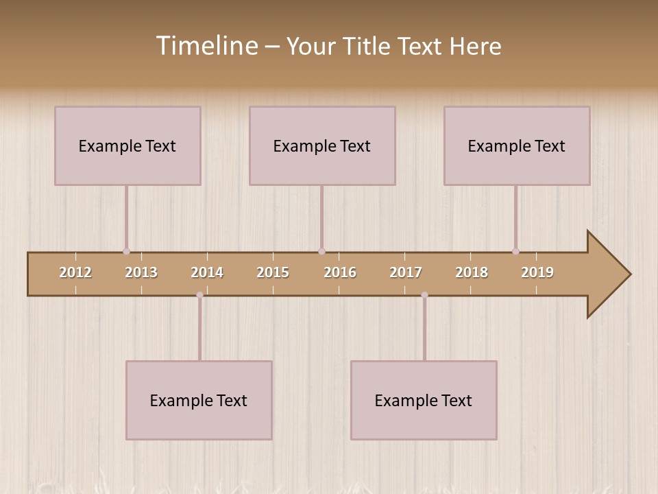 Frame Striped Ragged PowerPoint Template
