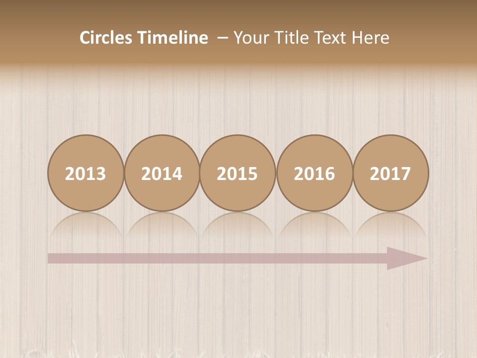 Frame Striped Ragged PowerPoint Template