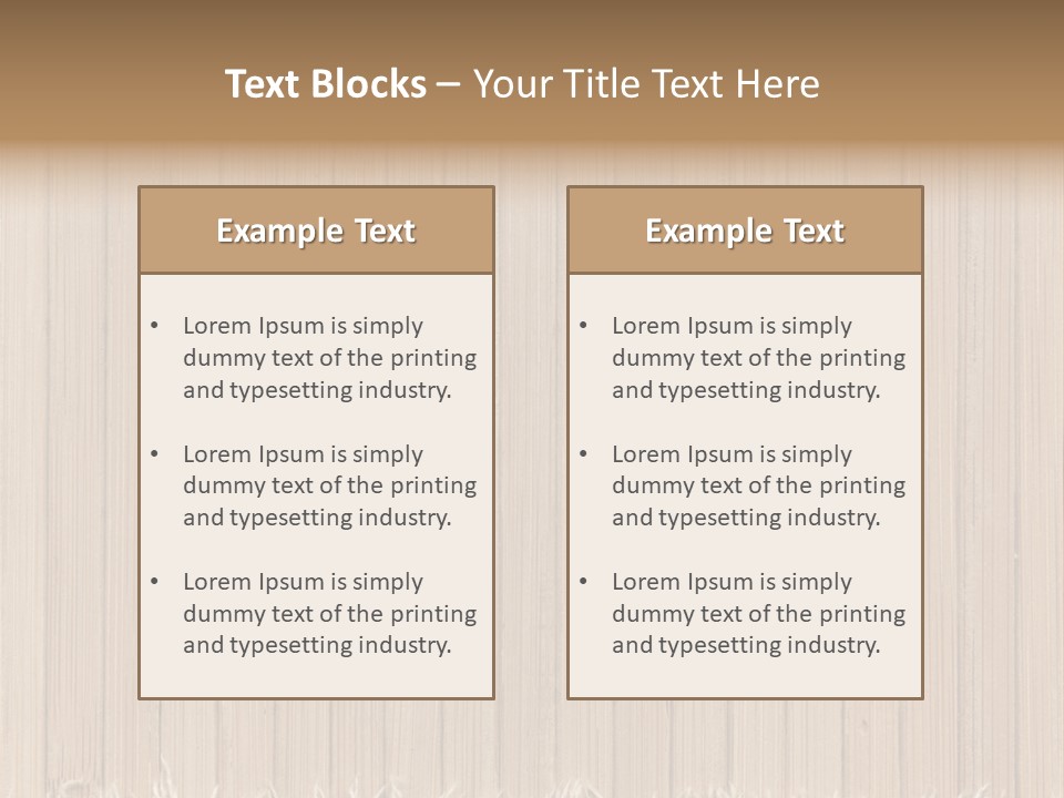 Frame Striped Ragged PowerPoint Template