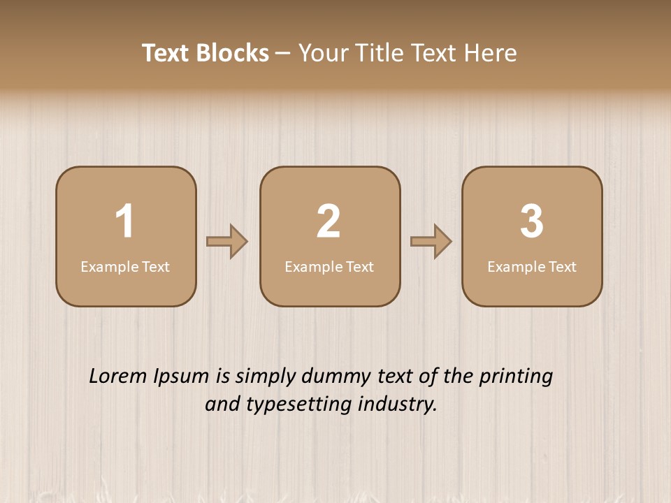 Frame Striped Ragged PowerPoint Template