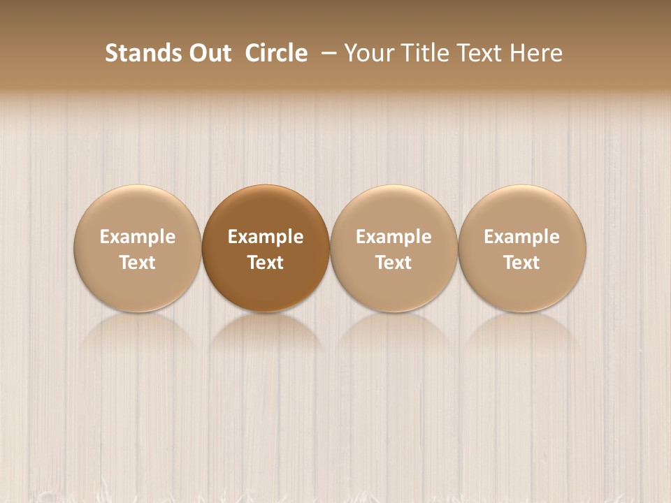 Frame Striped Ragged PowerPoint Template