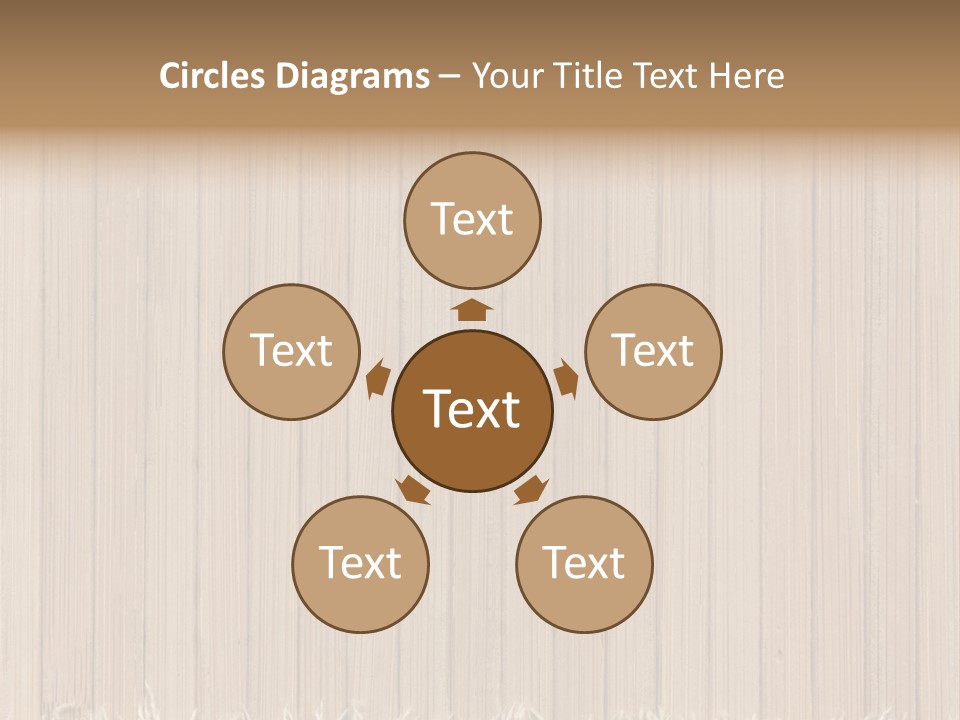 Frame Striped Ragged PowerPoint Template