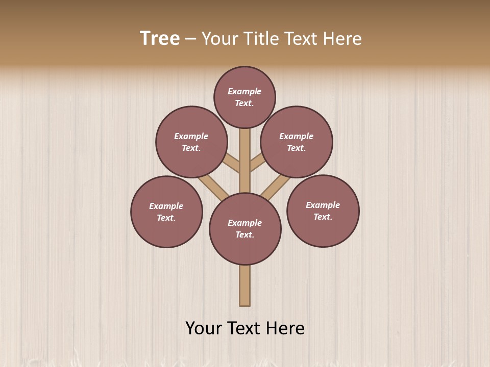 Frame Striped Ragged PowerPoint Template