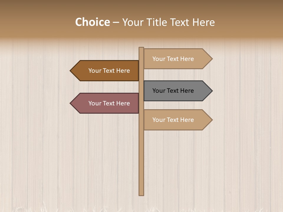 Frame Striped Ragged PowerPoint Template