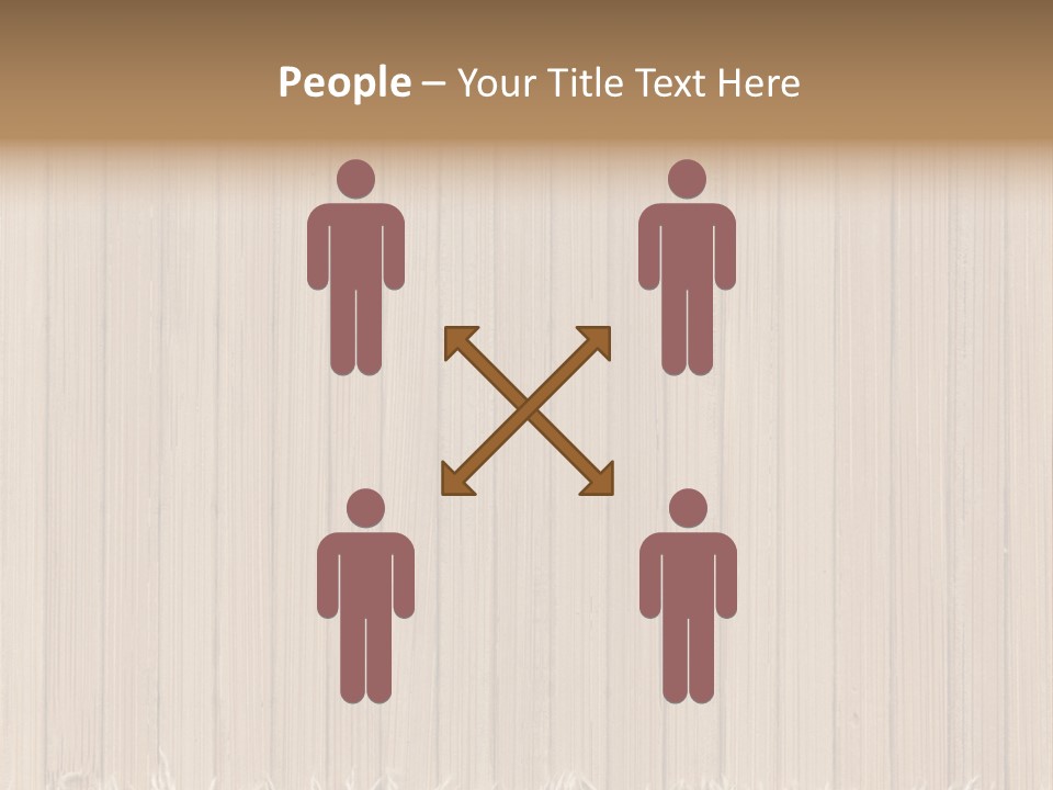 Frame Striped Ragged PowerPoint Template