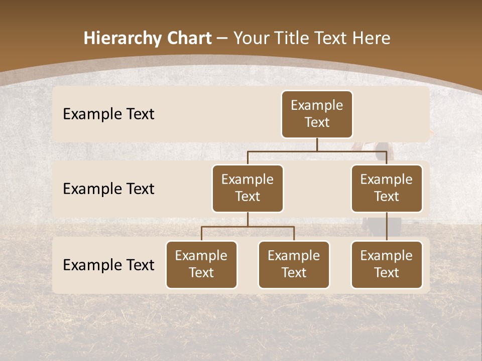 Beauty Red Haired Suitcase PowerPoint Template