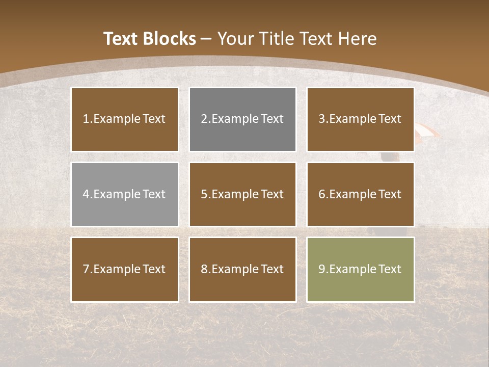 Beauty Red Haired Suitcase PowerPoint Template