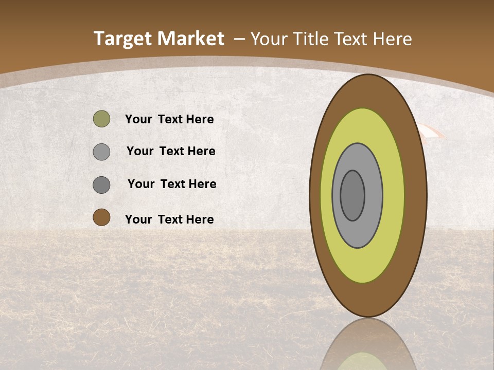 Beauty Red Haired Suitcase PowerPoint Template