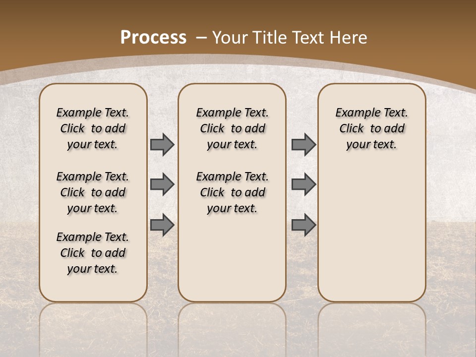 Beauty Red Haired Suitcase PowerPoint Template