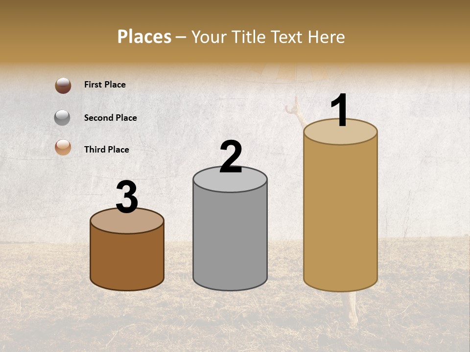 Nature Women Fall PowerPoint Template