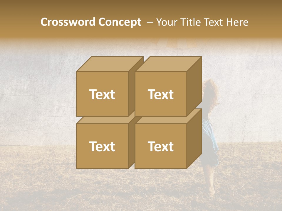 Nature Women Fall PowerPoint Template