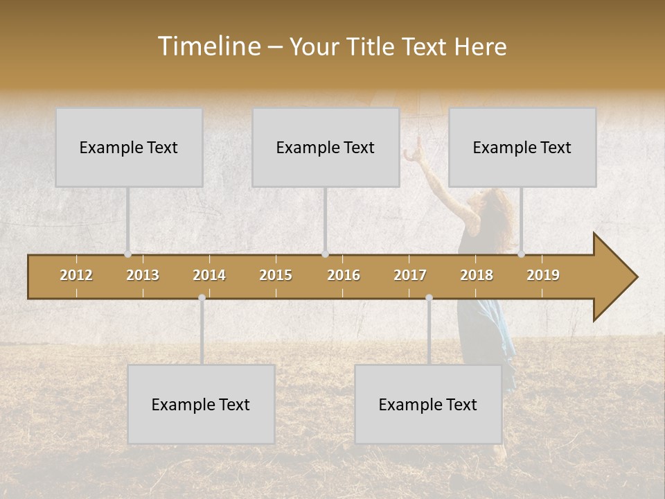 Nature Women Fall PowerPoint Template