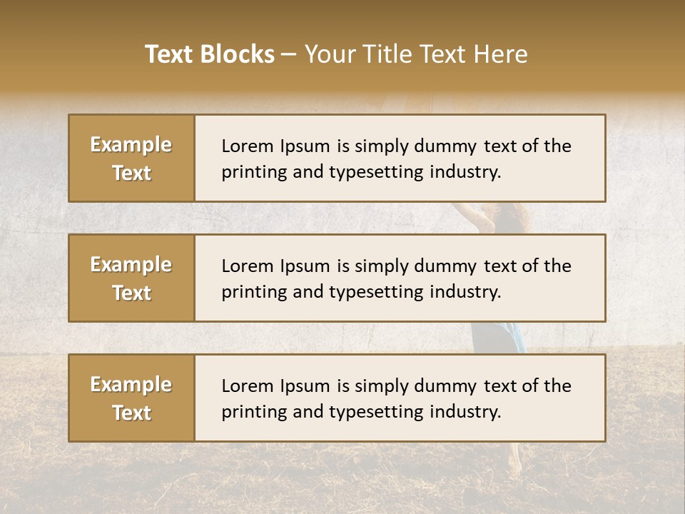 Nature Women Fall PowerPoint Template