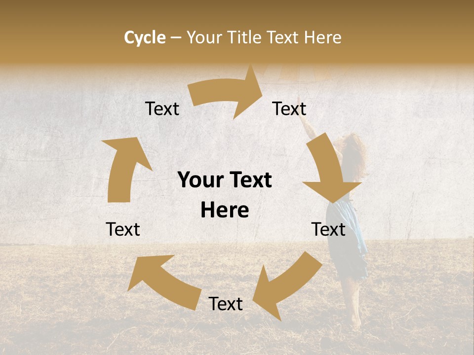 Nature Women Fall PowerPoint Template