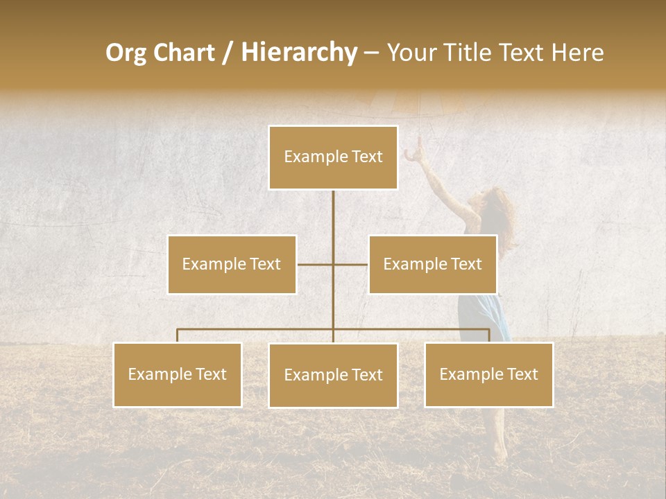 Nature Women Fall PowerPoint Template