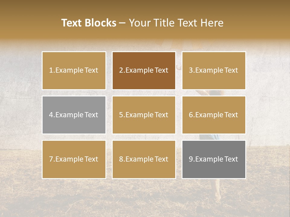 Nature Women Fall PowerPoint Template