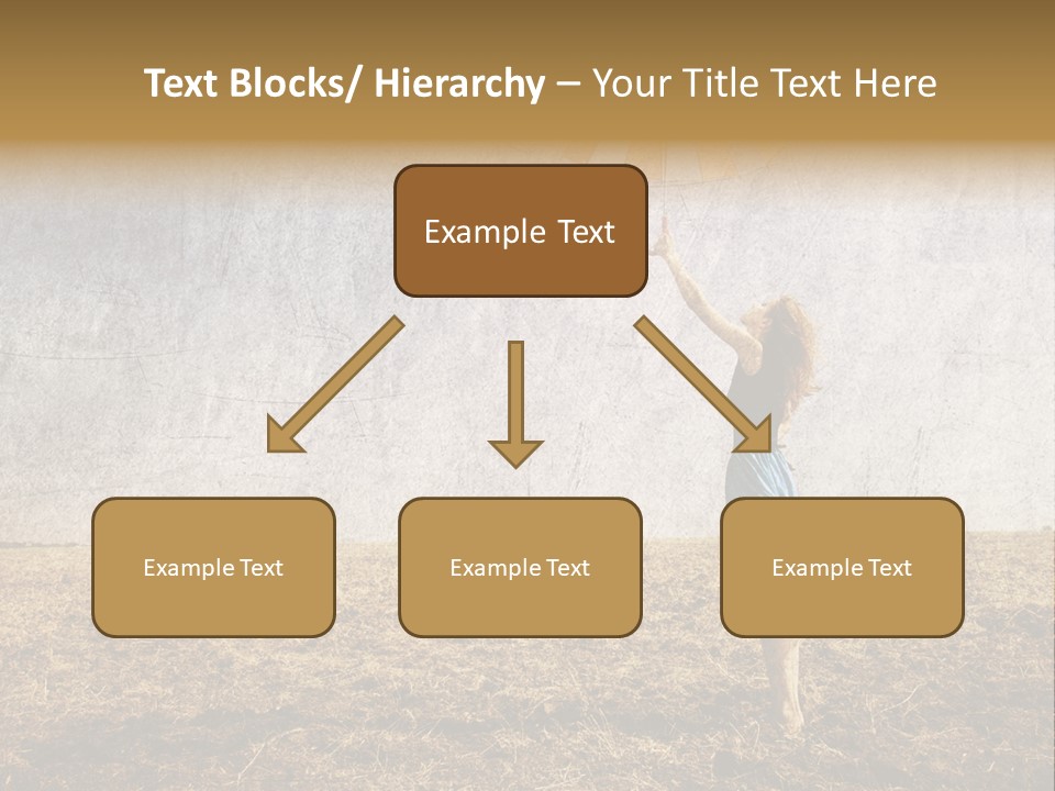 Nature Women Fall PowerPoint Template