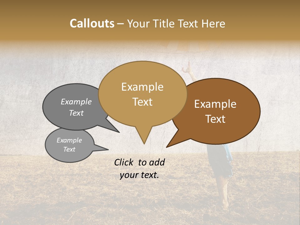 Nature Women Fall PowerPoint Template