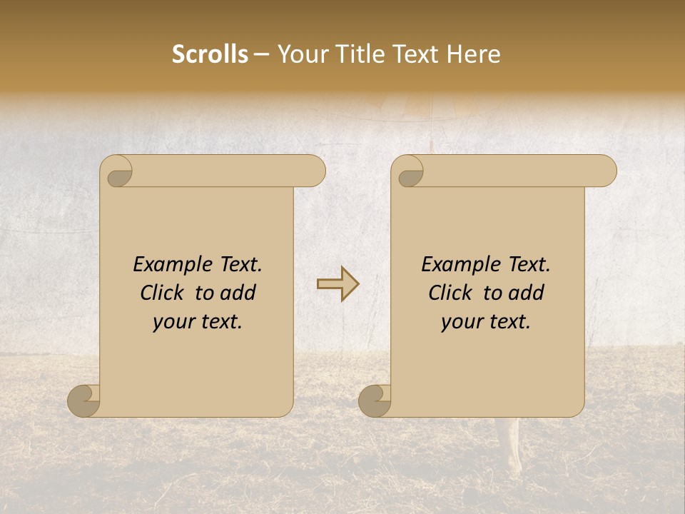 Nature Women Fall PowerPoint Template