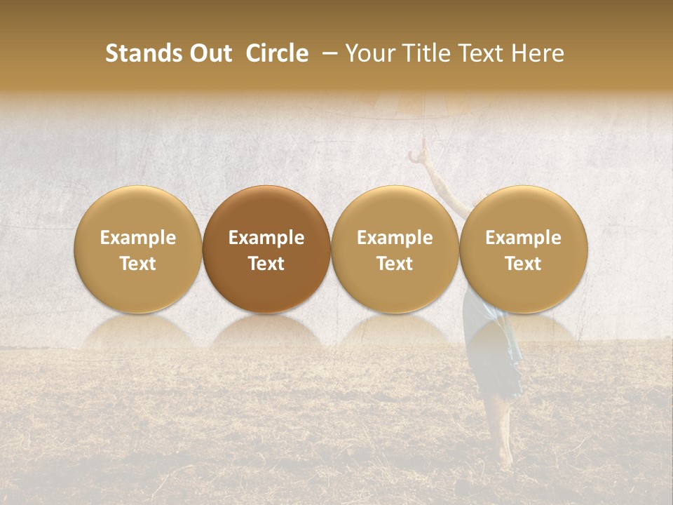 Nature Women Fall PowerPoint Template