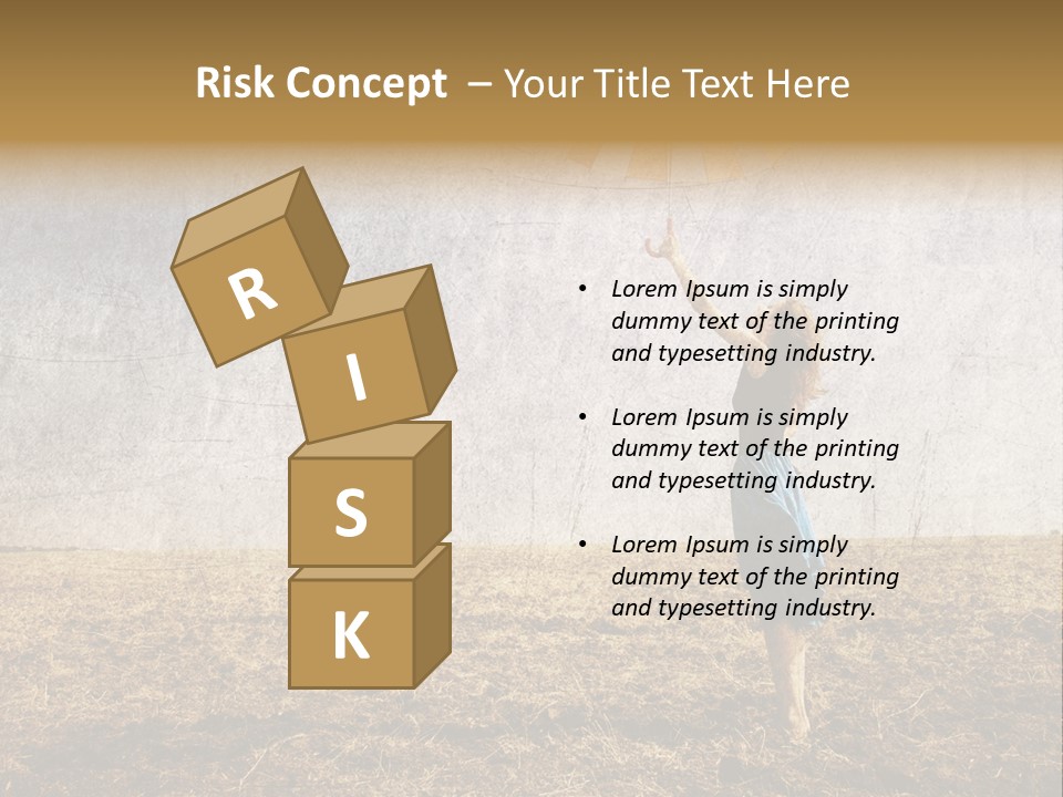 Nature Women Fall PowerPoint Template