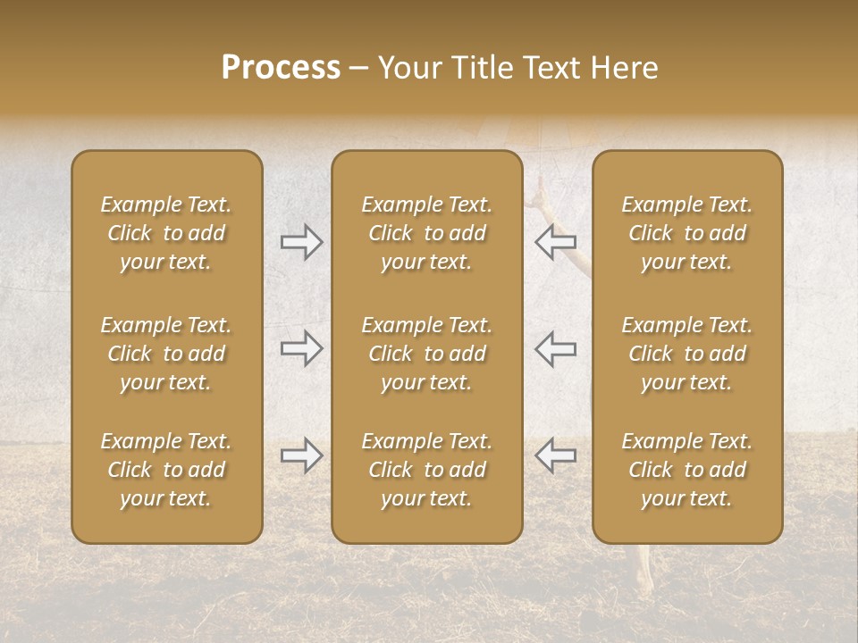 Nature Women Fall PowerPoint Template