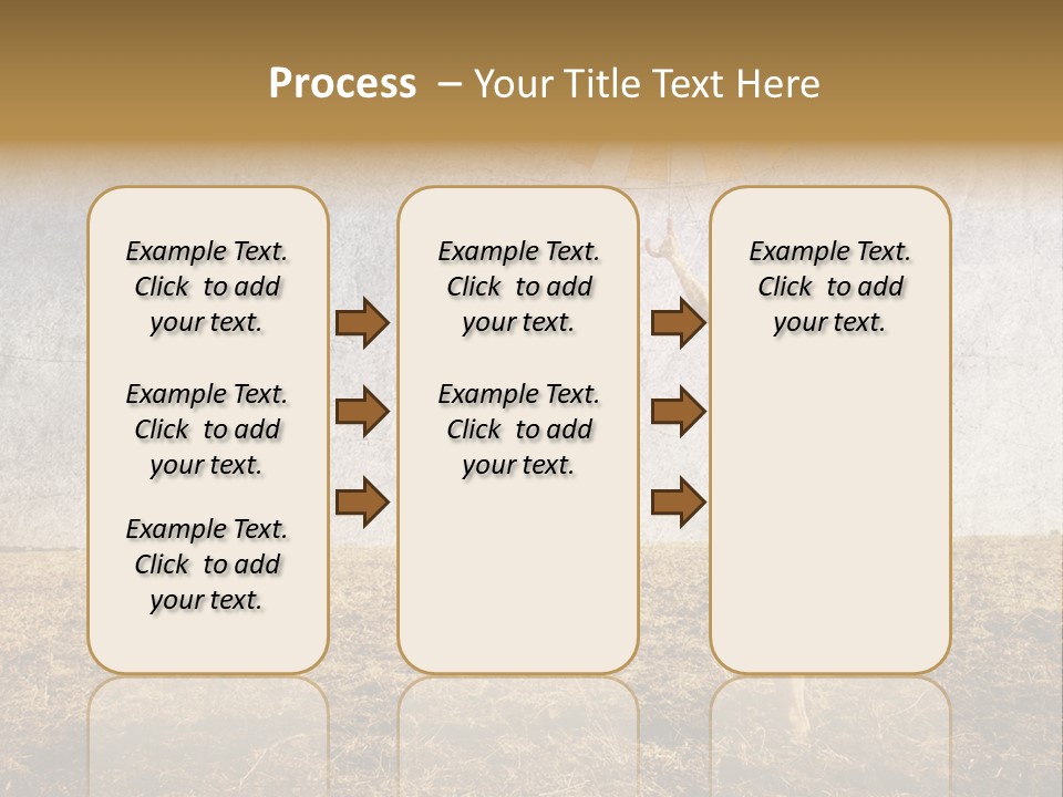 Nature Women Fall PowerPoint Template