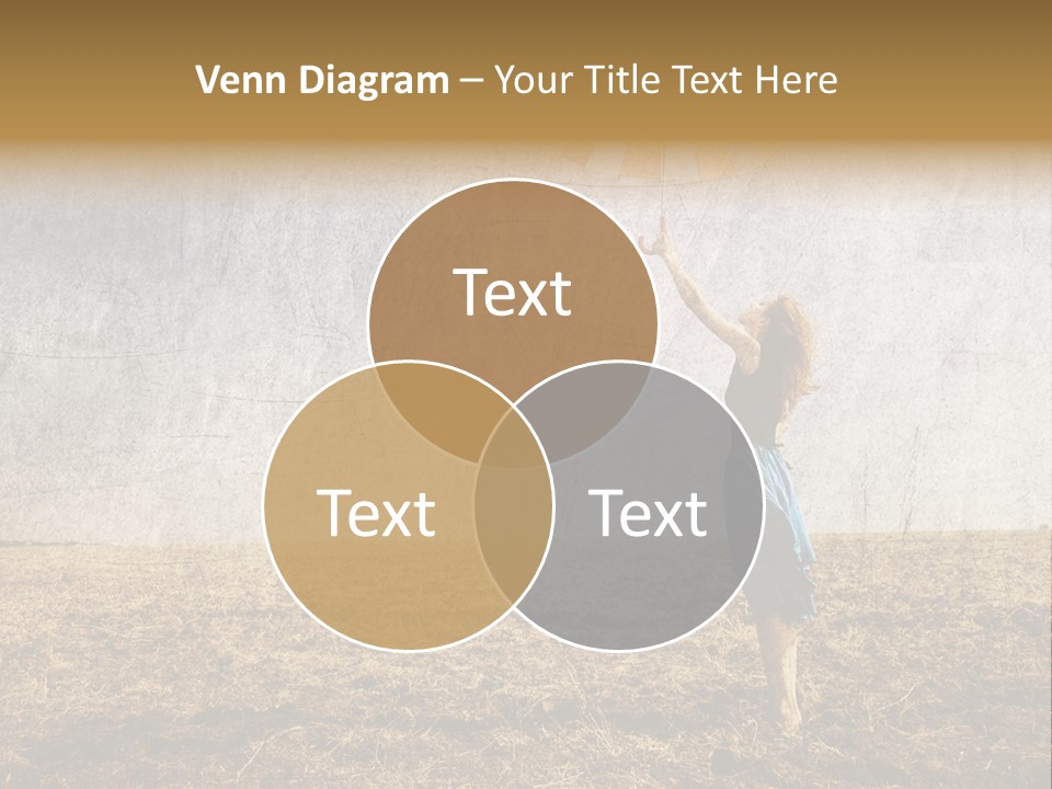 Nature Women Fall PowerPoint Template